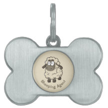 Sheep Cartoon Beige