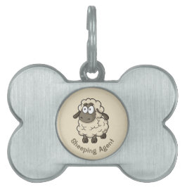 Sheep Cartoon Beige Tiermarke