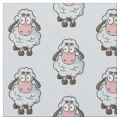 Sheep Cartoon Pattern Stoff (Nahaufnahme)