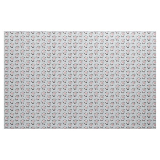 Sheep Cartoon Pattern Stoff (Yard (91,4 cm))