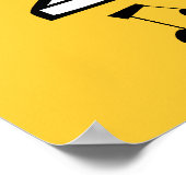 Sheep Chorline Print Poster (Ecke)