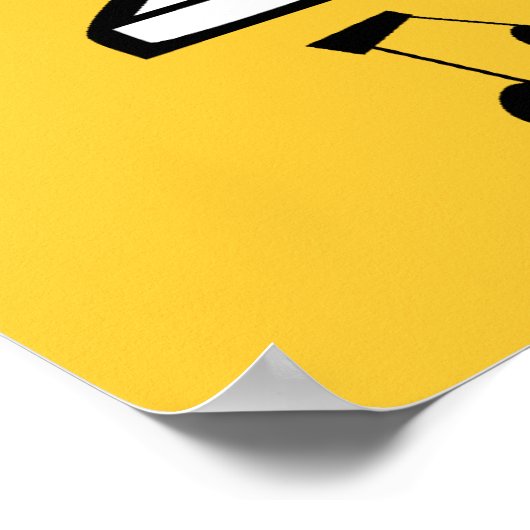 Sheep Chorline Print Poster (Ecke)