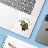 Sheep christian message aufkleber (Laptop mit iPhone)