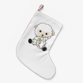 Sheep Christmas Snow Winter Animals Sheeps Adult C Kleiner Weihnachtsstrumpf (Vorderansicht (hängend))