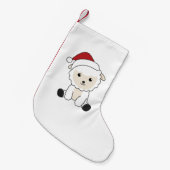 Sheep Christmas Snow Winter Animals Sheeps Adult C Kleiner Weihnachtsstrumpf (Vorderansicht (hängend))