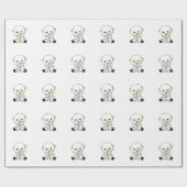 Sheep Christmas Snow Winter Animals Sheeps Geschenkpapier (Flach)