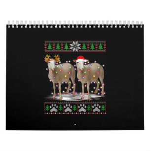 Sheep Christmas Tree Lights Santa Animal Gift Kalender