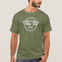 Sheep Creek Wild und Landschaftlicher Fluss Idaho 