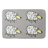 Sheep Design Badematte (Vorderseite)