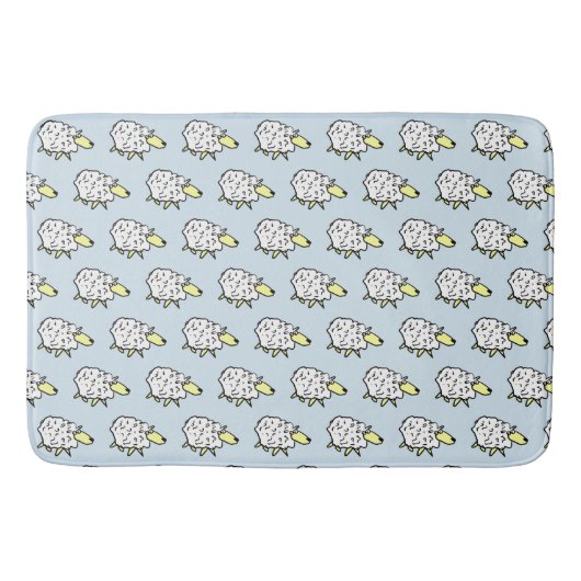 Sheep Design Badematte (Vorderseite)