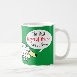 Sheep Design Best Personal Trainer Coffee Tasse