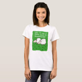Sheep Design Cartoon T-Shirt (Vorne ganz)