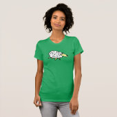 Sheep Design Cartoon T-Shirt (Vorne ganz)
