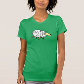 Sheep Design Cartoon T-Shirt (Vorderseite)