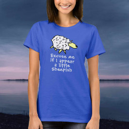 Sheep Design Cartoon T - Shirt