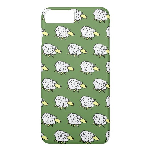 Sheep Design Case-Mate iPhone Hülle (Rückseite)