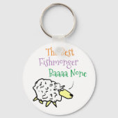 Sheep Design für einen Fishmonger Schlüsselanhänger (Vorderseite)
