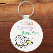 Sheep Design für einen Fishmonger Schlüsselanhänger (Vorderseite)