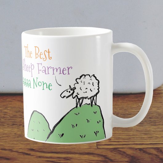Sheep Design für einen Sheep Bauer Coffee Tasse