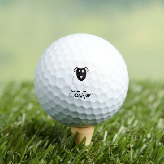 Sheep Design Golfball (Insitu T-Shirt)
