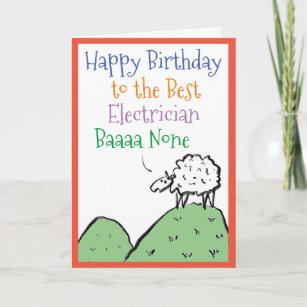 Geburtstag elektriker lustig