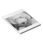 Sheep Dog Notepad Notizblock (angewinkelt)
