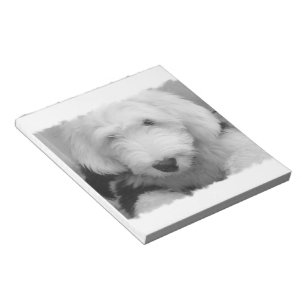 Sheep Dog Notepad Notizblock
