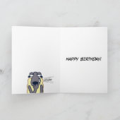 Sheep Etiquette (Geburtstag) Karte (Innenseite)