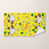 Sheep Fairy Hearts Badezimmer Handtuchhandtuch Set (Handtuch)