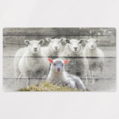 Sheep Flock Baby Lamb Etiketten (Design 2)