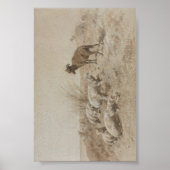 Sheep Graphit Artwork Poster (Vorne)