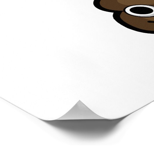 Sheep Happens Funny Kack Pun Poster (Ecke)