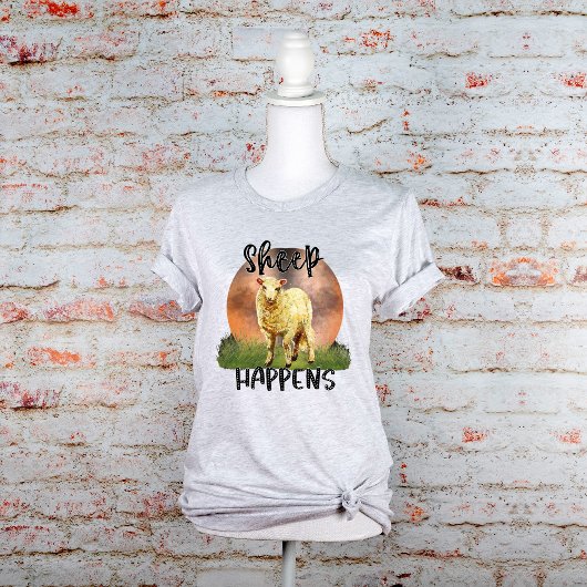 Sheep Happens Graphic T-Shirt