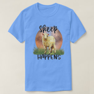 Sheep Happens Graphic T-Shirt