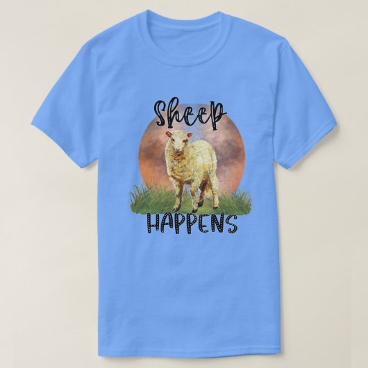 Sheep Happens Graphic T-Shirt (Design vorne)