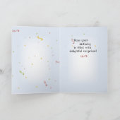 Sheep Heart Balloon Geburtstag Karte (Innenseite)