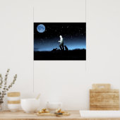 "Sheep Herder Blue"~Poster Poster (Küche)