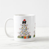 Sheep Herding Weihnachtsbaum Kaffeetasse (Links)