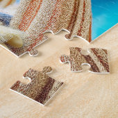 Sheep in hammock under palm tree puzzle (Seite)