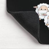 Sheep in mask Tier Lovers Mousepad (Ecke)