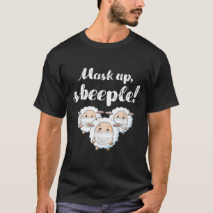 Sheep in mask Tier Lovers T-Shirt