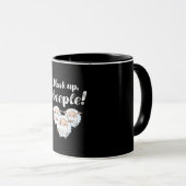 Sheep in mask Tier Lovers Tasse (VorderseiteRechts)