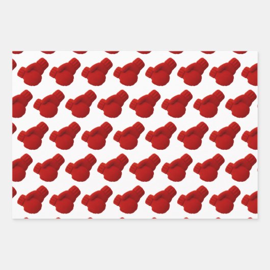 Sheep in Sheep Sweater, Mittens, Warm Wishes Geschenkpapier Set (Vorderseite 3)