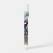 Sheep in the Meadow 090824AREF105 - Watercolor iPhone Hülle (Rechte Seite)