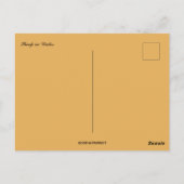 Sheep in Wales Postkarte (Rückseite)