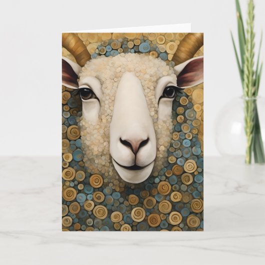 Sheep Jedes Anlasses Card Karte (Vorderseite)