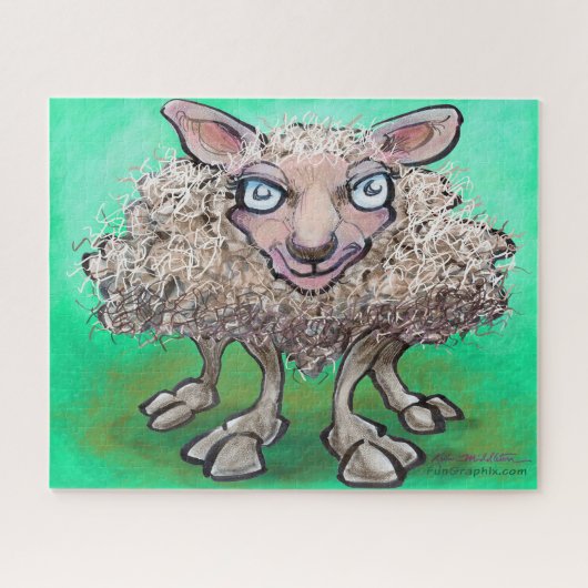 Sheep Jigsaw Puzzle (Horizontal)