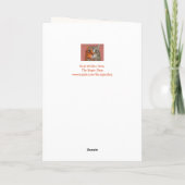 Sheep Joke 70. Geburtstag Karte (Rückseite)