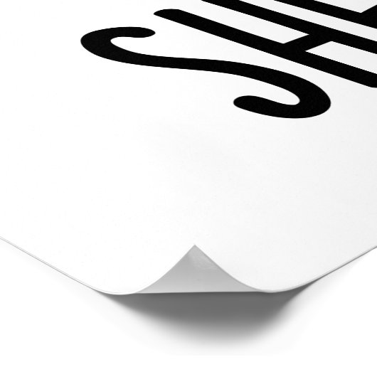 Sheep Kebab Funny Shish Kebab Pun Poster (Ecke)