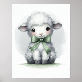 Sheep Kinderzimmer Wall Art Poster